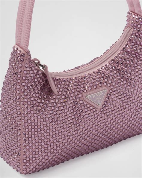 prada crystal re edition pink|*BRAND NEW* Prada CRYSTAL Re.